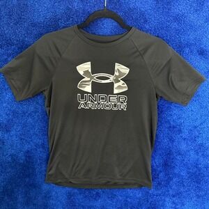 Under Armour black and white camo logo t-shirt Youth ‎ #camo